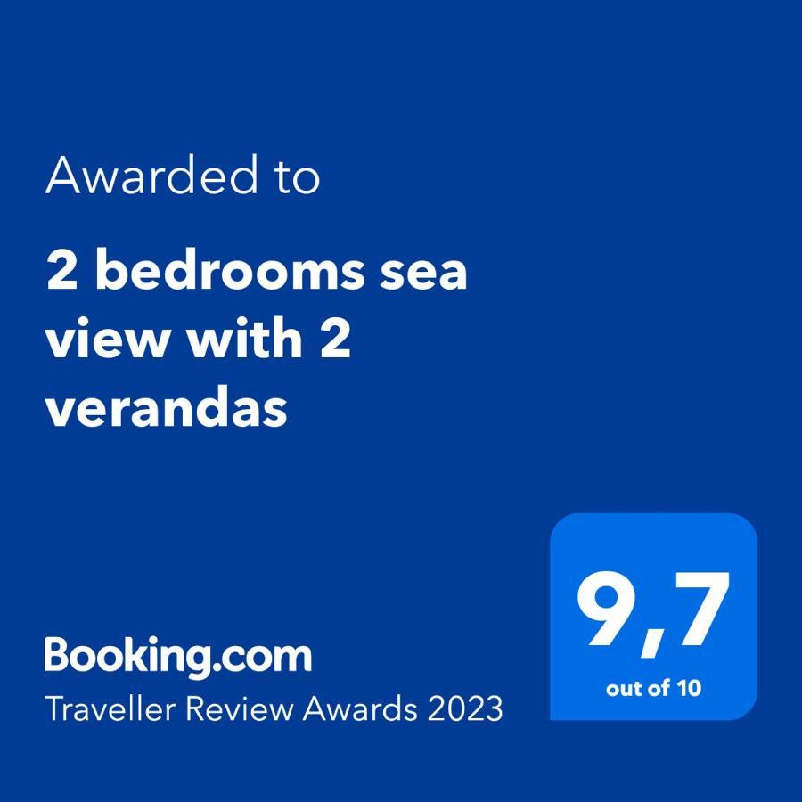 Large Apt 2 Bedrooms Sea View & 2 Balconies Lárnaka Eksteriør bilde